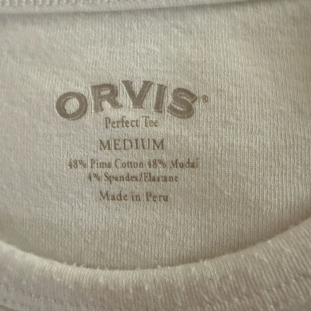 Orvis Women's Short Sleeve Crew Tee - White - Picture 7 of 9